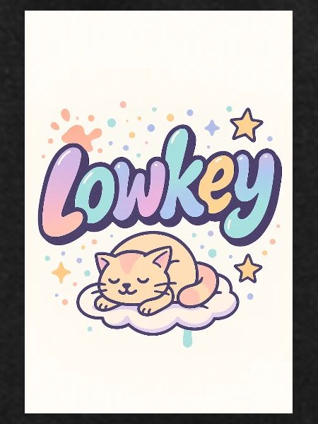 Lowkey Cat Dream Cloud