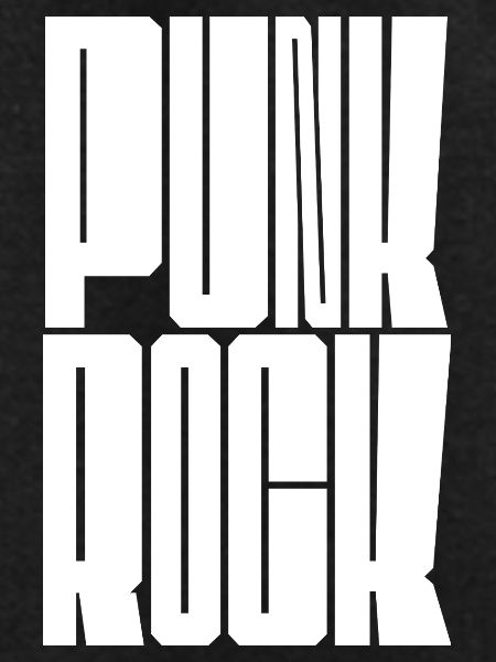 Punk Rock Stencil Bold