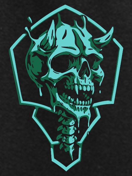 Torn Emerald Skull