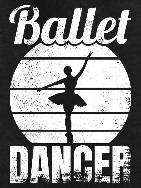 Funny ballet dancer