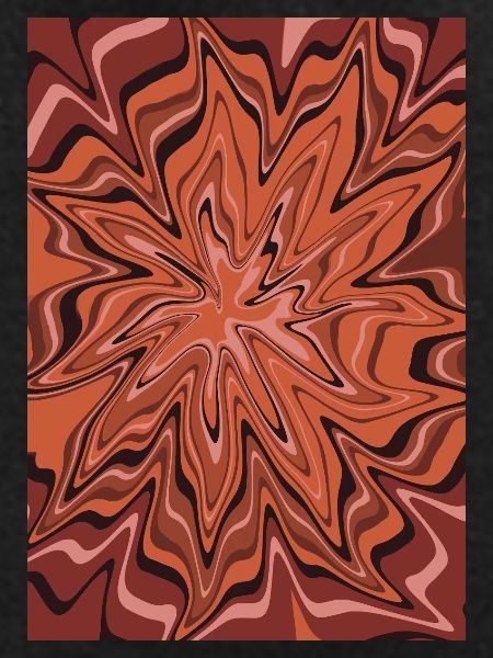 Earth Swirl Star Pattern