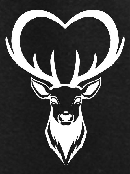 White Deer Heart