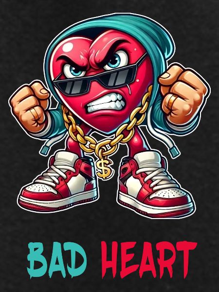 Evil heart design