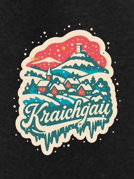 Kraichgau Baden Württemberg Winter