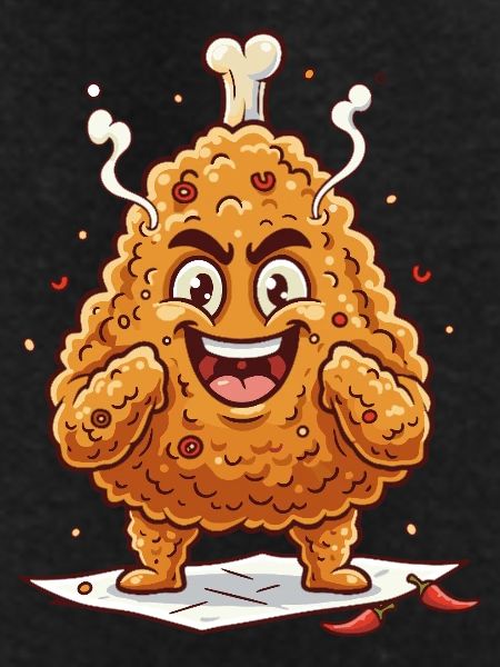 Giggling chicken breading