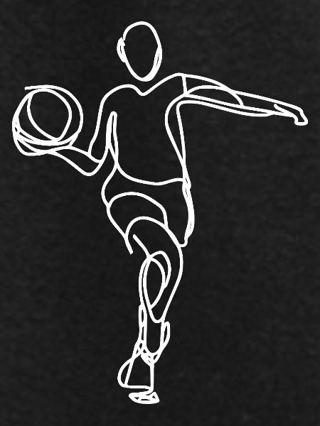 Basketball Player Sketch