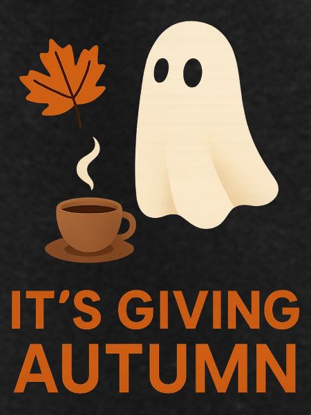 Autumn spirit with coffee