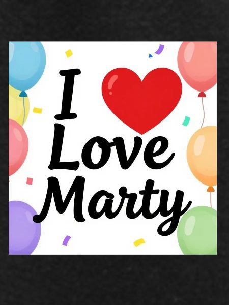 I love Marty Balloons
