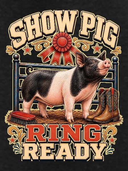 SHOW PIG RING READY