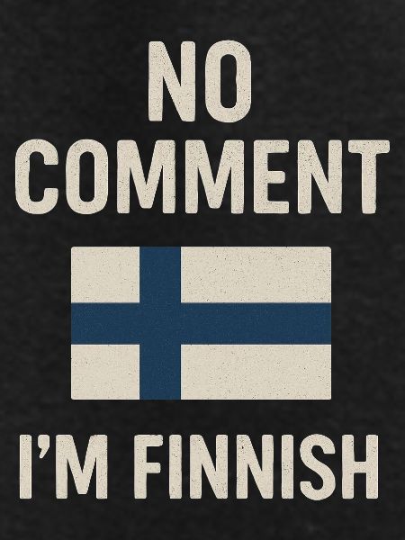 Finnish flag. No Comment