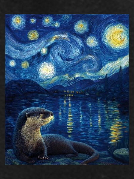 Otter Van Gogh