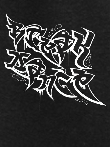 Breakdance graffiti
