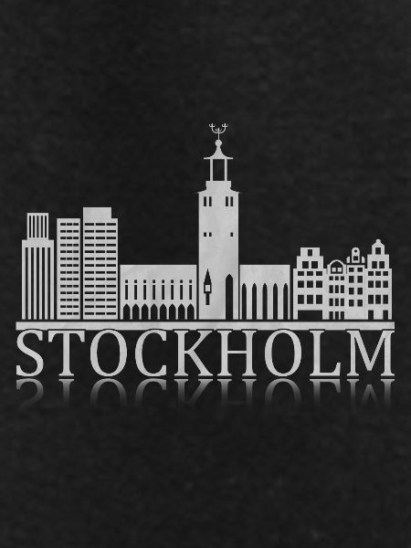 Stockholm Skyline Reflection