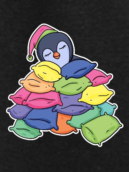 Sleeping penguin