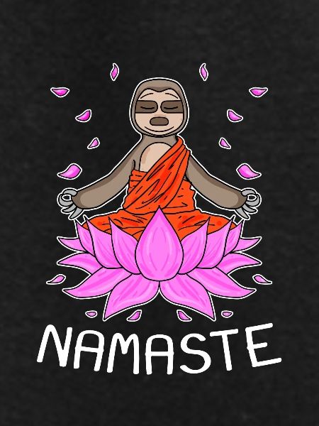 Yoga Namaste Sloth