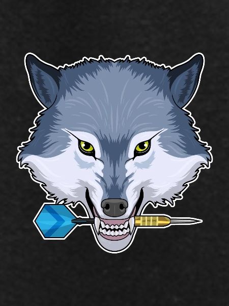 Wolf Dart Dartpfeil