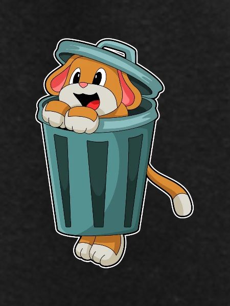 Dog Trash Can