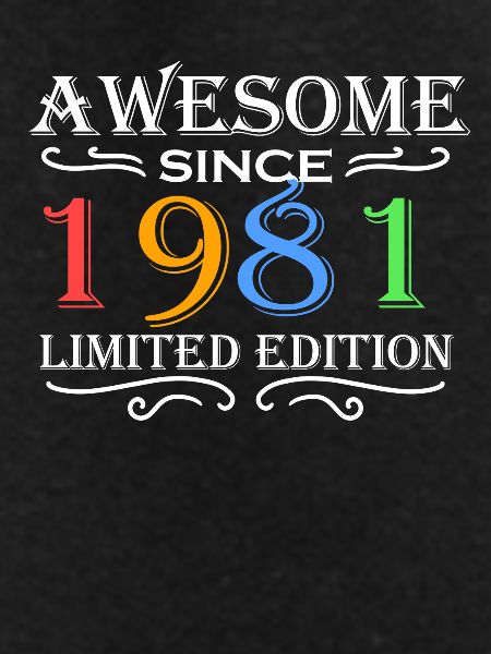 1981 - Born 1981