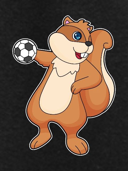 Squirrel Handball Player Handball