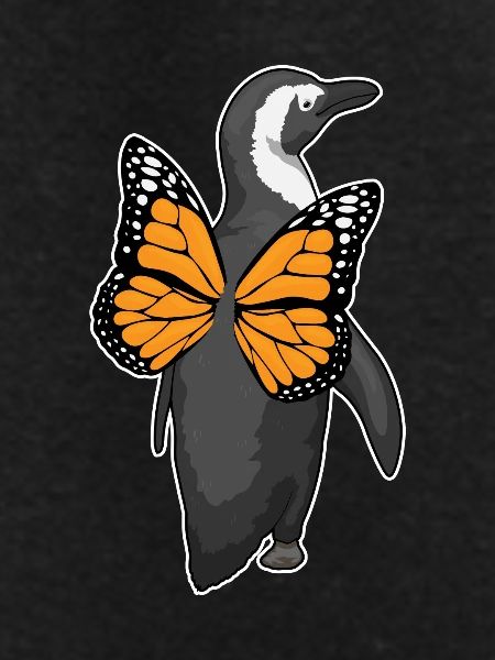 Penguin Butterfly Wings