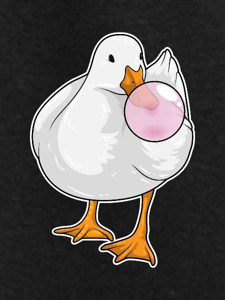 Duck chewing gum