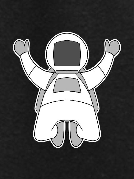 Astronaut motif