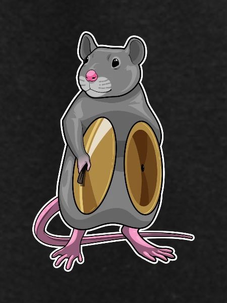 Rat Musician Cymbal Music