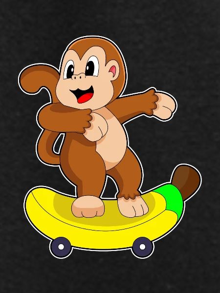 Monkey Skater Skateboard