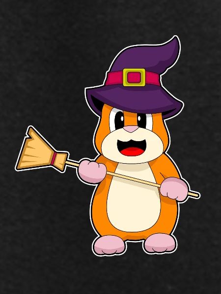 Hamster Witch Broom