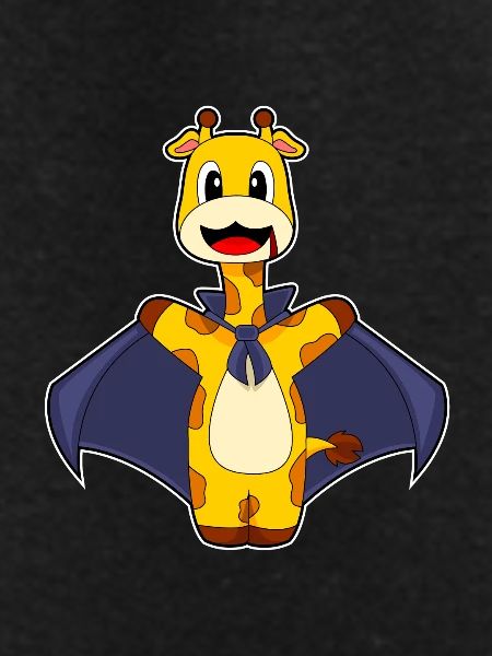 Giraffe Halloween Vampire