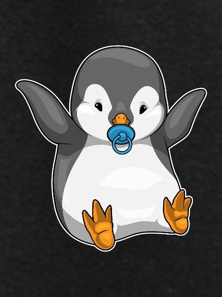 Penguin Baby Pacifier