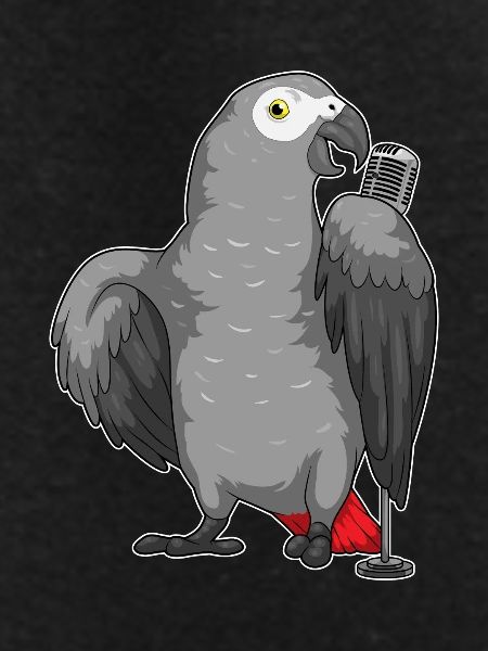 Parrot Singer Microphone Singing