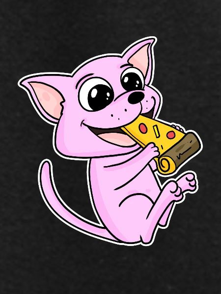 Sphynx Cat Pizza