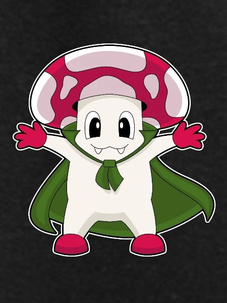 Mushroom Halloween Vampire