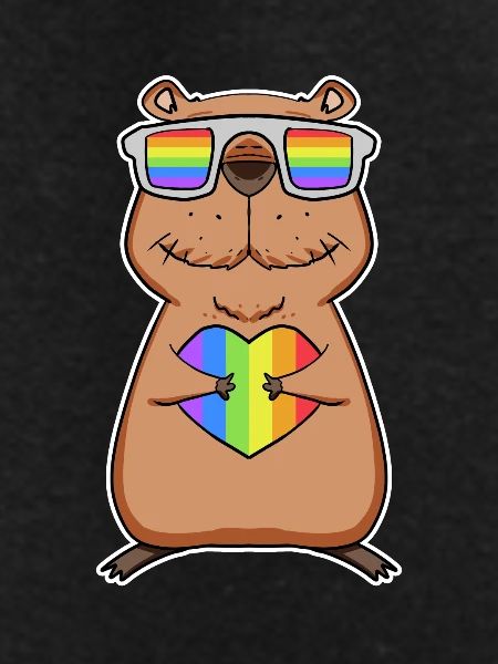 Capybara Capybara Rainbow