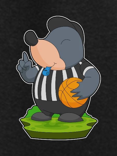 Mole Referee Basketball