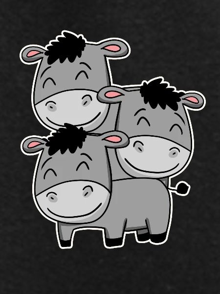 Cute Donkeys - Donkey Motif