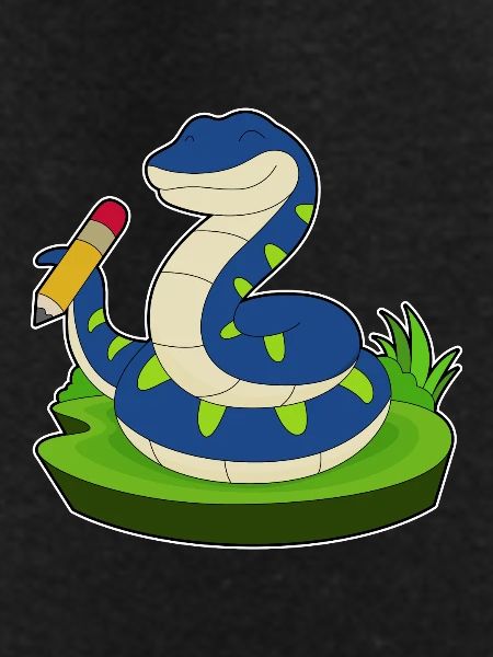 Snake Student Pencil School