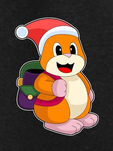 Hamster Christmas Student