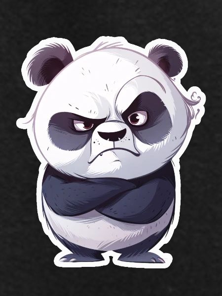 Snapped Offended Panda