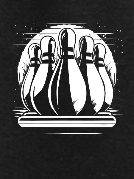 Bowling Pins Drawing