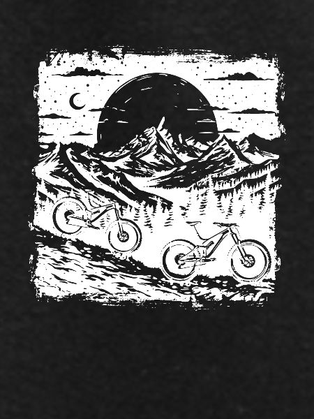 Mountain Biking Sketch