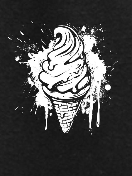Ice cream cone Splash