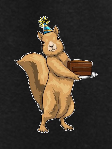 Squirrel Birthday Cake