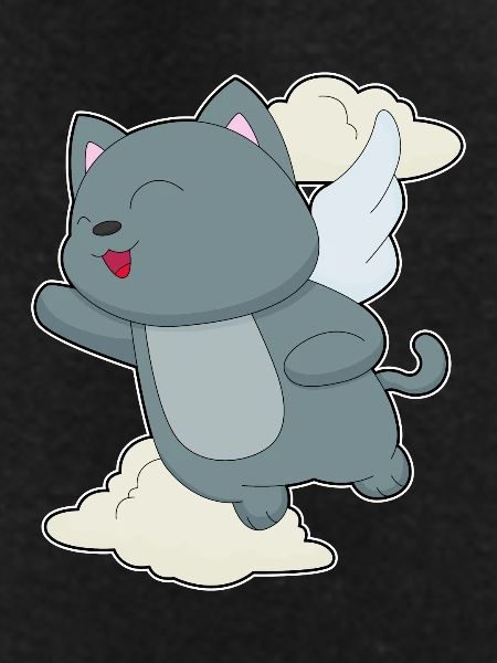 Cat Angel Wings
