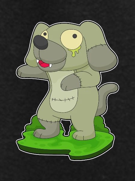 Dog Halloween Zombie
