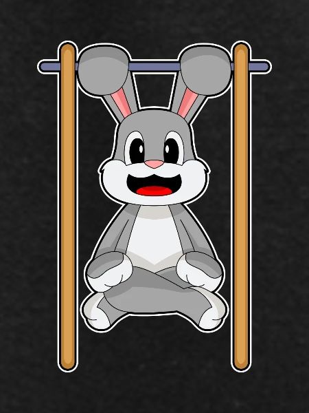 Bunny Bodybuilder Pull-ups Bodybuilding