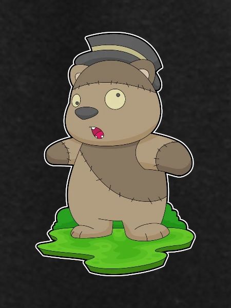 Bear Halloween Zombie