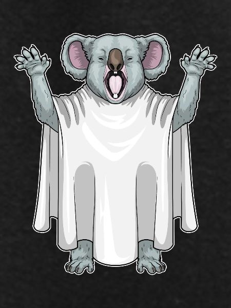 Koala Halloween Ghost
