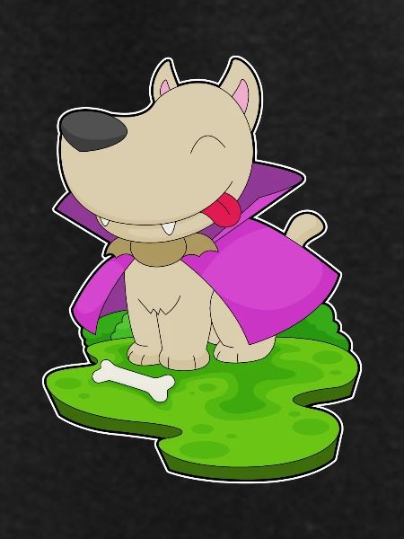 Dog Halloween Vampire